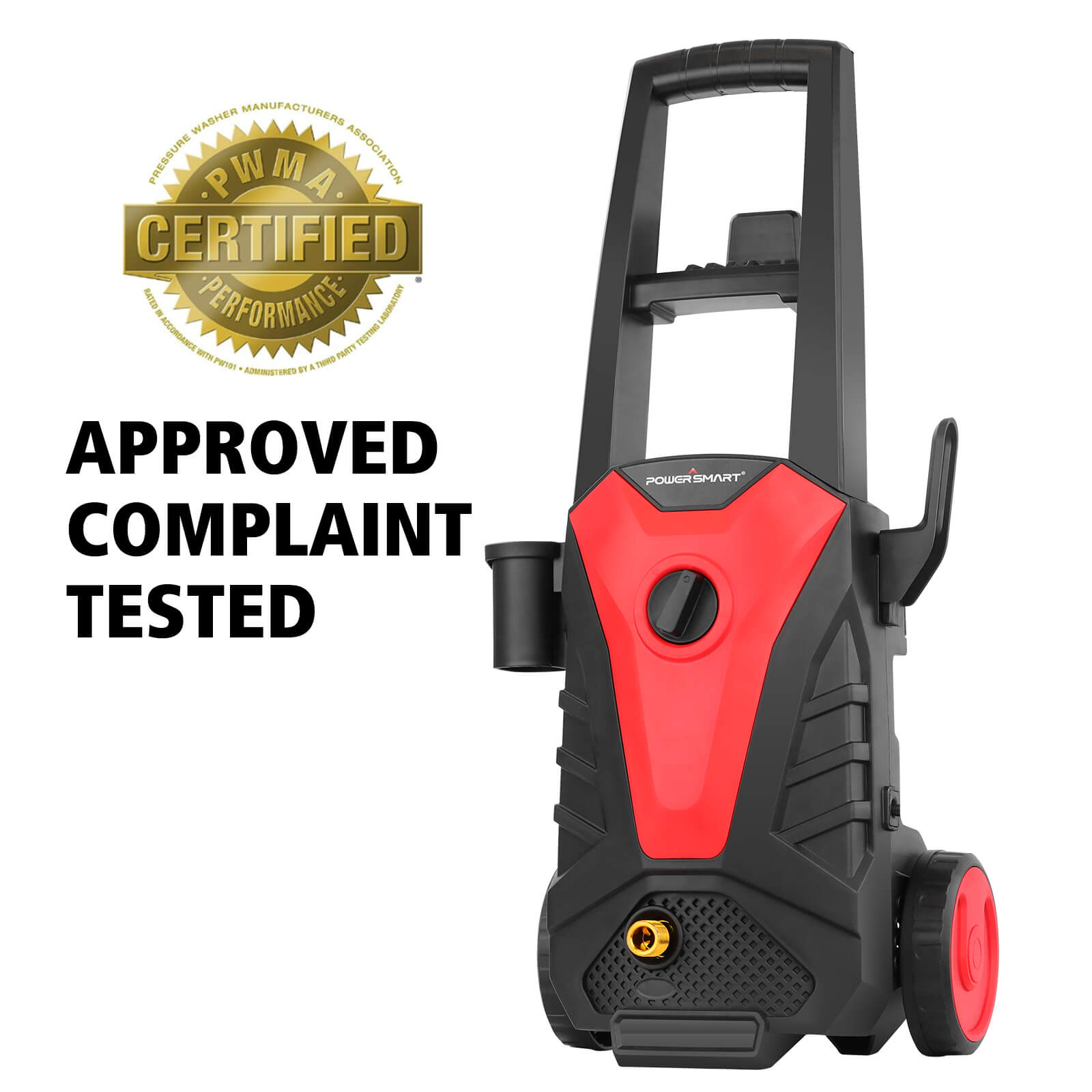 1850PSI 1.85GPM Electric Pressure Washer DB1023-W