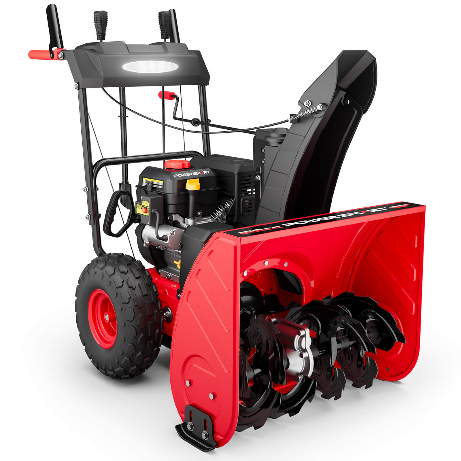 26'' 212cc Two Stage Self-Propelled Gas Snow Blower w/ Electric Start DB7109B