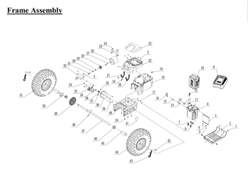 Snow Blower Parts - Control signal cable(female plug), Stock #301040162