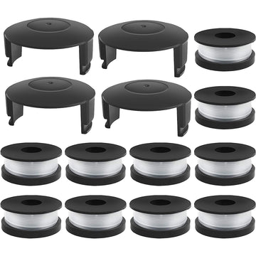 10 Pack String Trimmer Replacement Spools Compatible Weed Eater - PS76112A / DB2603 / DB2603RB, 170ft 0.065