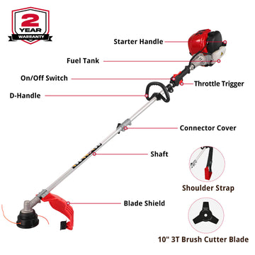 37.7cc 4 Stroke Gas String Trimmer PS4531